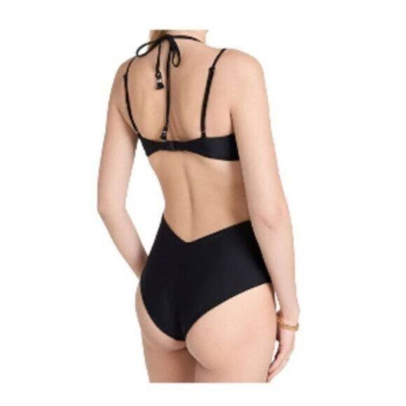 Johanna Ortiz Reef Discovery One-Piece Swimsuit Black XS NWT - Picture 2 of 4